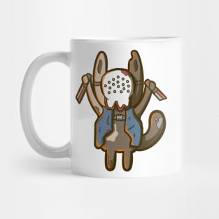 crazy murderer cat | cool halloween Mug